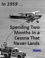 Two men in the 1950s set the record for the longest continuous flight and nobody has been brave enough (or bored enough) to beat it since.